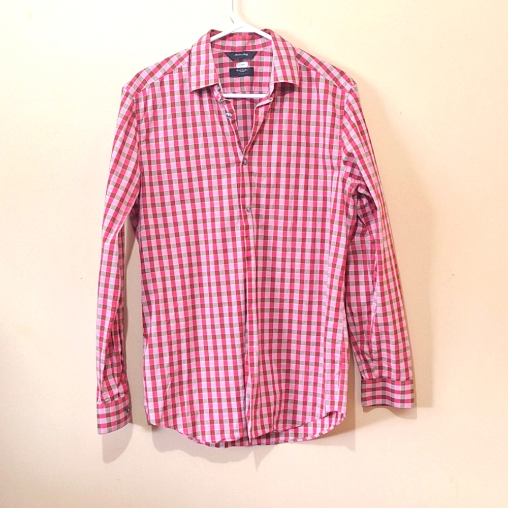 Paul Smith Plaid Long Sleeve Shirt
